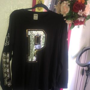 PINK long sleeved shirt